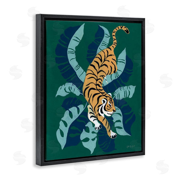 Stupell Industries Yvette St. Amant | Tiger Prowling Over Palms