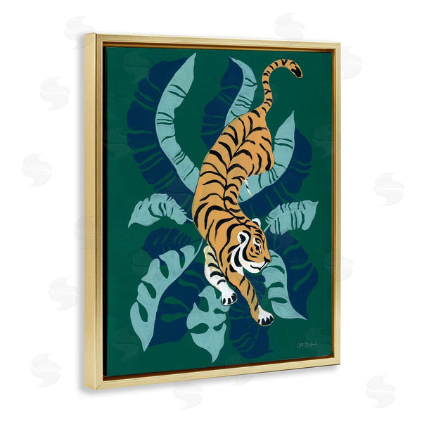 Stupell Industries Yvette St. Amant | Tiger Prowling Over Palms