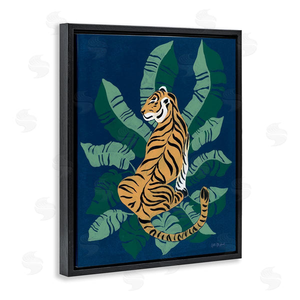 Stupell Industries Yvette St. Amant | Tiger Sitting Over Palms