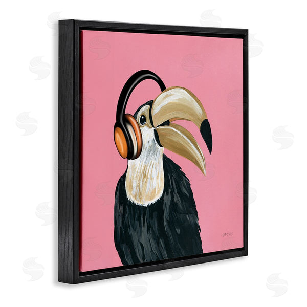 Stupell Industries Yvette St. Amant | Toucan With Headphones Wall Art