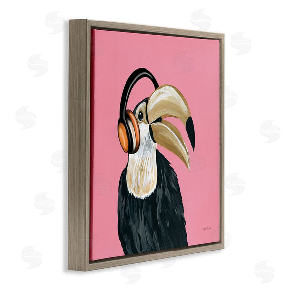 Stupell Industries Yvette St. Amant | Toucan With Headphones Wall Art