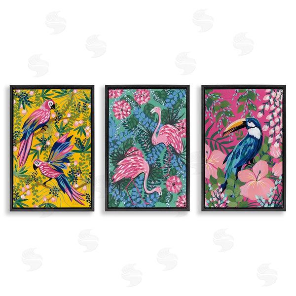 Stupell Industries Yvette St. Amant | Tropical Birds & Botanicals