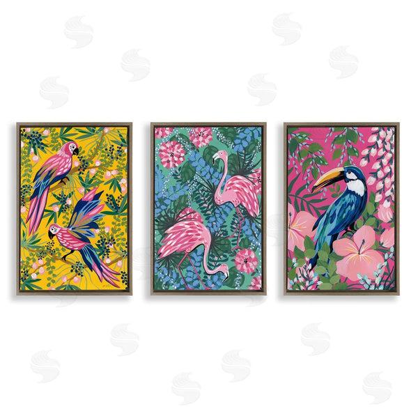 Stupell Industries Yvette St. Amant | Tropical Birds & Botanicals