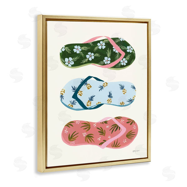 Stupell Industries Yvette St. Amant | Tropical Flip Flops