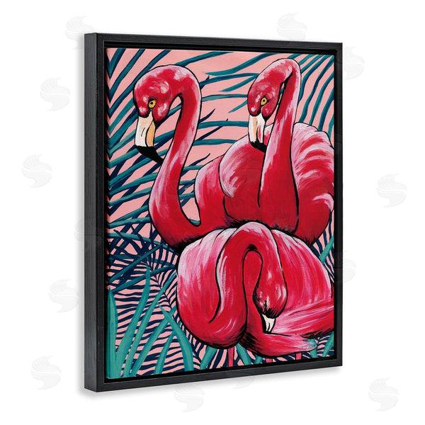 Stupell Industries Yvette St. Amant | Tropical Paradise Flamingos