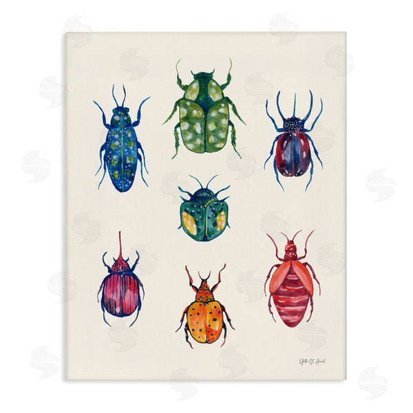stupell industries Yvette St. Amant | Varied Beetle Chart