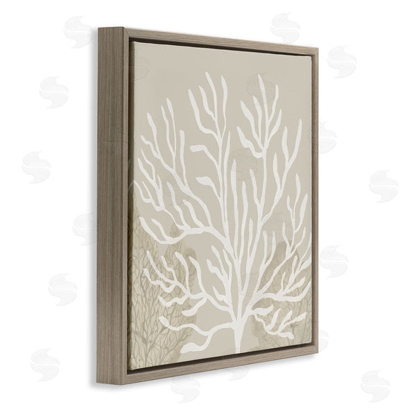 Stupell Industries Yvette St. Amant | Wide Coral Branches On Beige