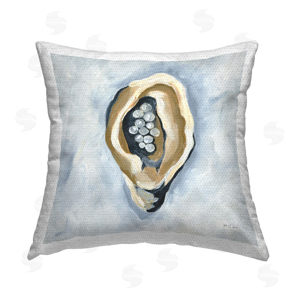 Stupell Industries Yvette St. Amant | World Is Your Oyster Printed Throw Pillow