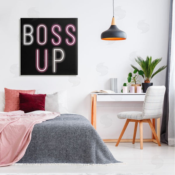 Stupell Industries Yvonne Coleman Burney | Boss Up Modern Phrase Wall Art