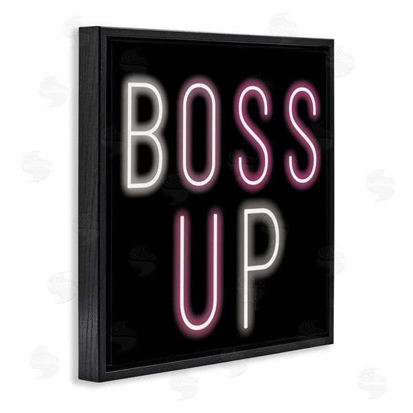 Stupell Industries Yvonne Coleman Burney | Boss Up Modern Phrase Wall Art