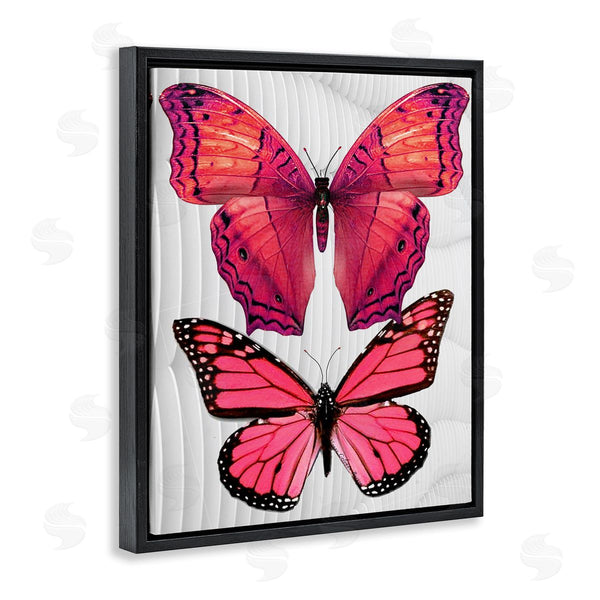 Stupell Industries Yvonne Coleman Burney | Modern Pink Butterflies Wall Art