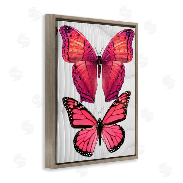 Stupell Industries Yvonne Coleman Burney | Modern Pink Butterflies Wall Art