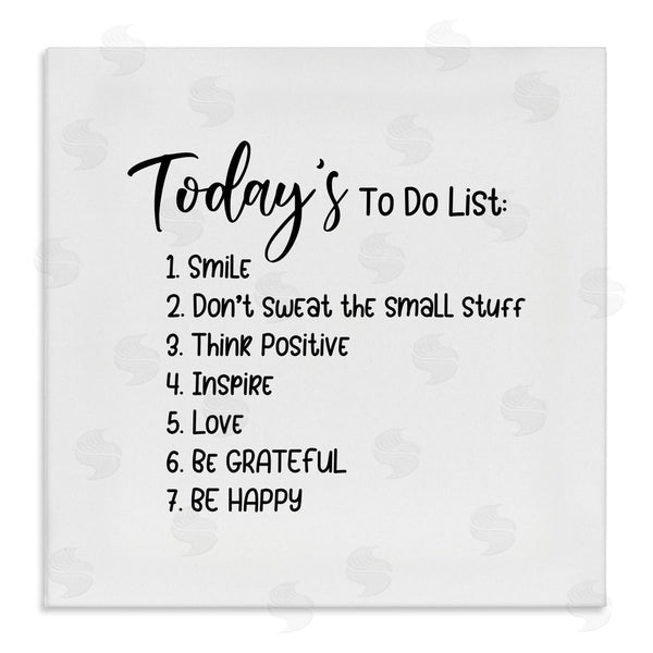 stupell industries Yvonne Coleman Burney | Uplifting To Do List Life Happiness Casual Typography Wall Art