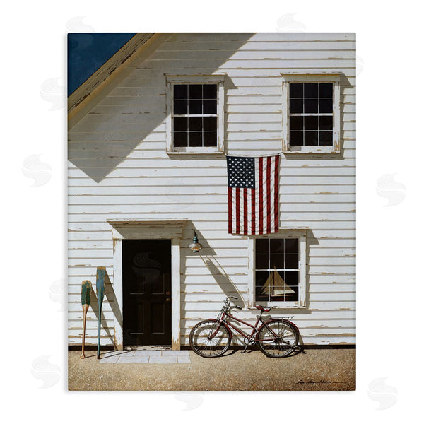 stupell industries Zhen-Huan Lu | Americana Cape House Entrance
