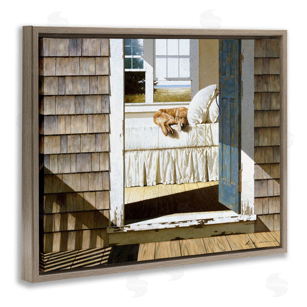 Stupell Industries Zhen-Huan Lu | Dog Nap At Cape House
