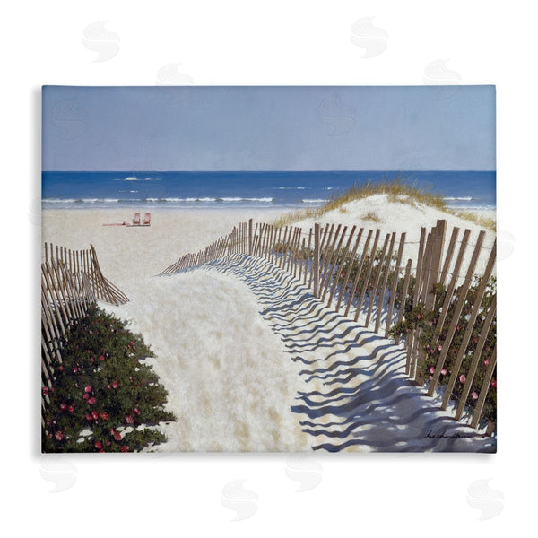 stupell industries Zhen-Huan Lu | Fenced Pathway to Beach