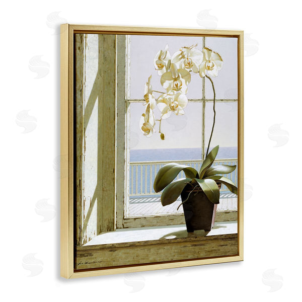 Stupell Industries Zhen-Huan Lu | White Orchid On Window Sill