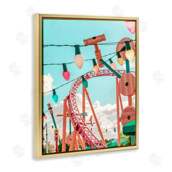 Stupell Industries Ziwei Li | Abstract Amusement Park Toy Ride