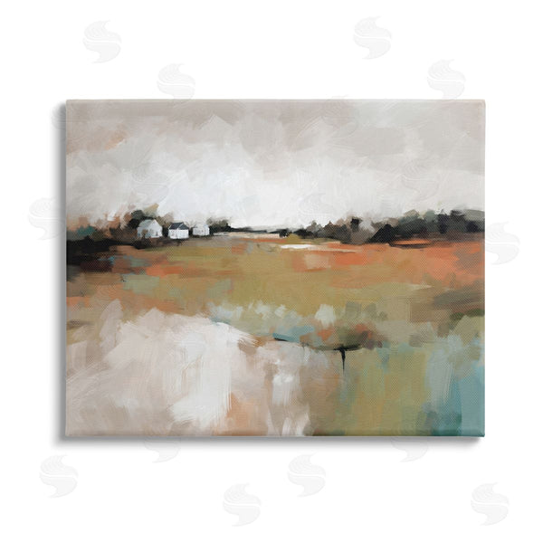 stupell industries Ziwei Li | Abstract Country Barns Landscape Wall Art