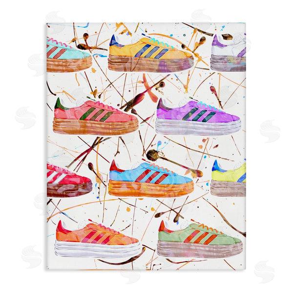 stupell industries Ziwei Li | Abstract Splatter Sneakers