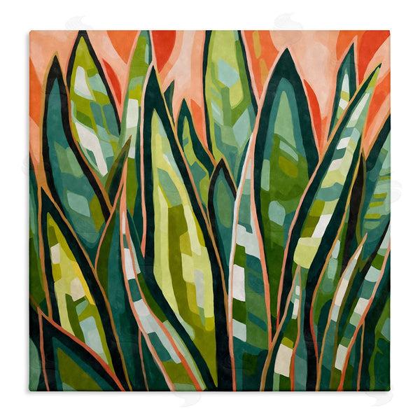 stupell industries Ziwei Li | Abstract Tropical Leaves