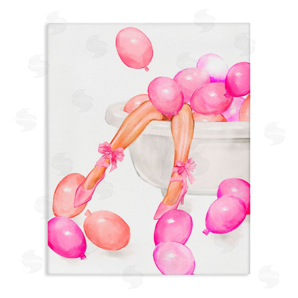 stupell industries Ziwei Li | Balloon Bath with Glam Heels