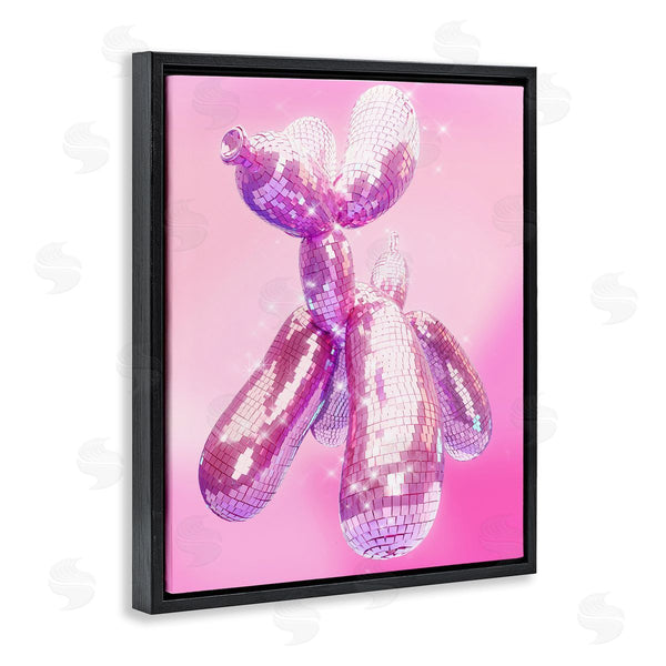 Stupell Industries Ziwei Li | Balloon Dog Disco Ball Wall Art