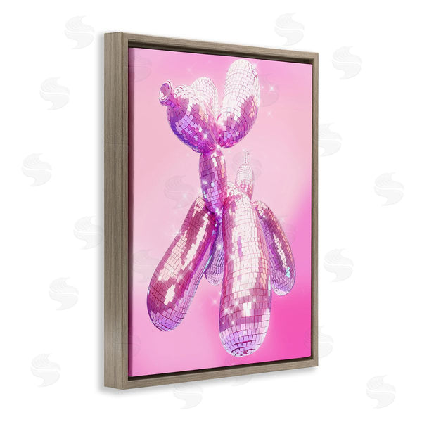 Stupell Industries Ziwei Li | Balloon Dog Disco Ball Wall Art
