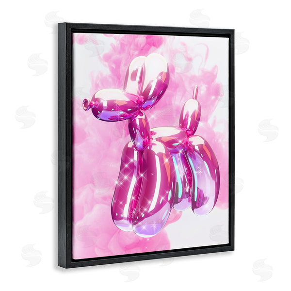 Stupell Industries Ziwei Li | Balloon Dog With Sparkle Wall Art