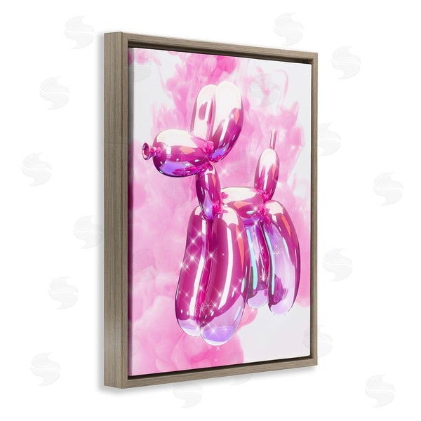 Stupell Industries Ziwei Li | Balloon Dog With Sparkle Wall Art