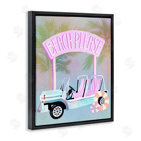 Stupell Industries Ziwei Li | Beach Please Summer Car