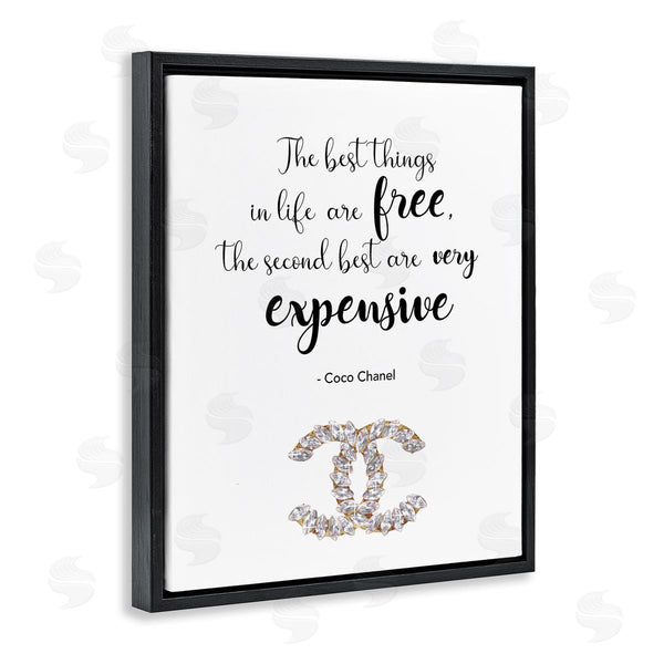 Stupell Industries Ziwei Li | Best Things In Life Fashion Phrase