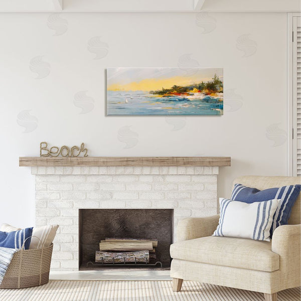 Stupell Industries Ziwei Li | Boats Ocean Scenery Wall Art