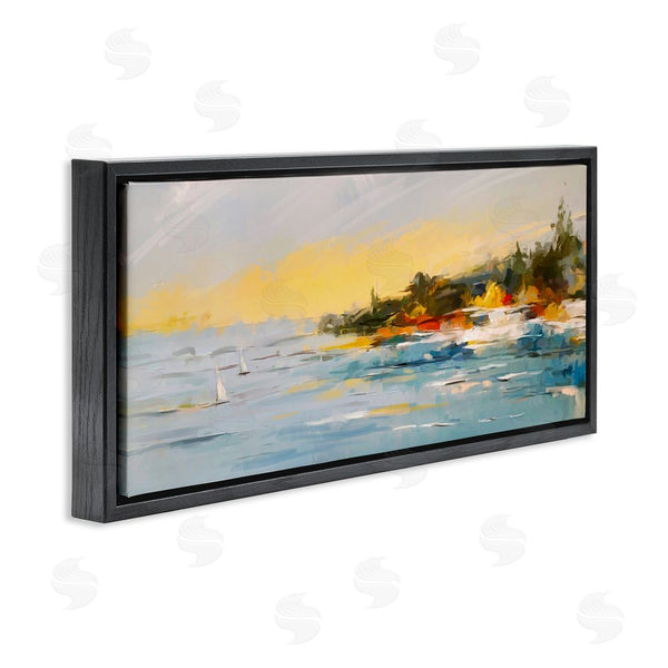 Stupell Industries Ziwei Li | Boats Ocean Scenery Wall Art