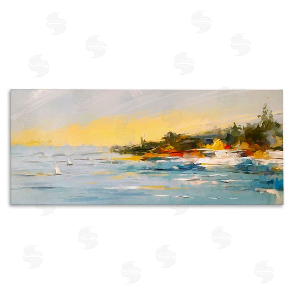 stupell industries Ziwei Li | Boats Ocean Scenery Wall Art