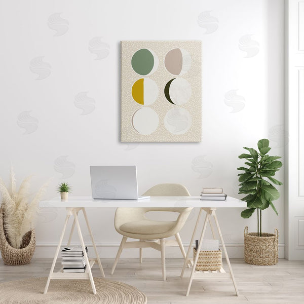 Stupell Industries Ziwei Li | Boho Contemporary Moon Phases Wall Art