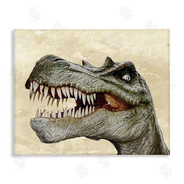 stupell industries Ziwei Li | Bold T-Rex Dinosaur Portrait