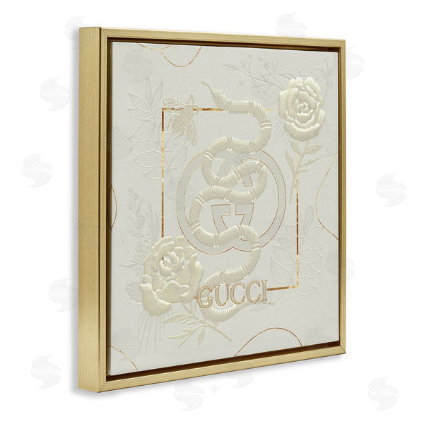 Stupell Industries Ziwei Li | Bright Fashion Brand Snake Floral