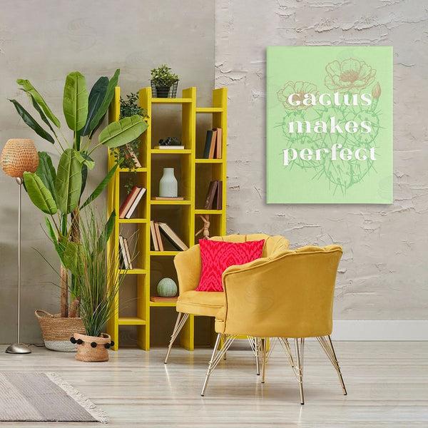Stupell Industries Ziwei Li | Cactus Makes Perfect Wall Art