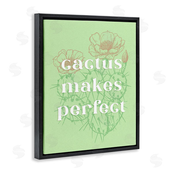 Stupell Industries Ziwei Li | Cactus Makes Perfect Wall Art