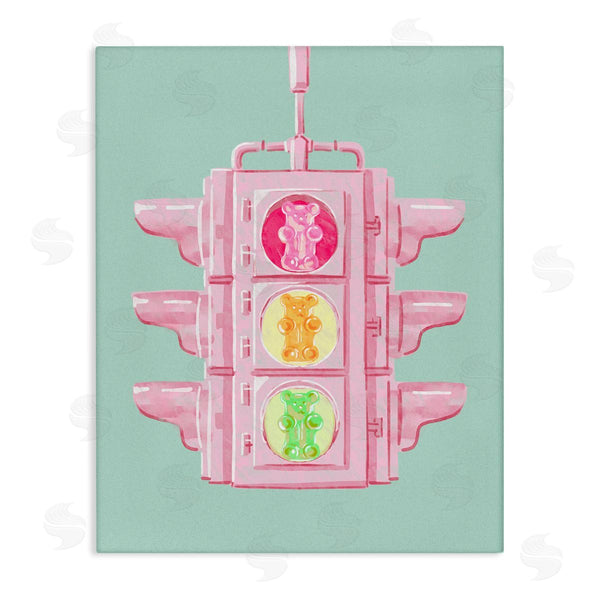 stupell industries Ziwei Li | Candy Bears Traffic Light