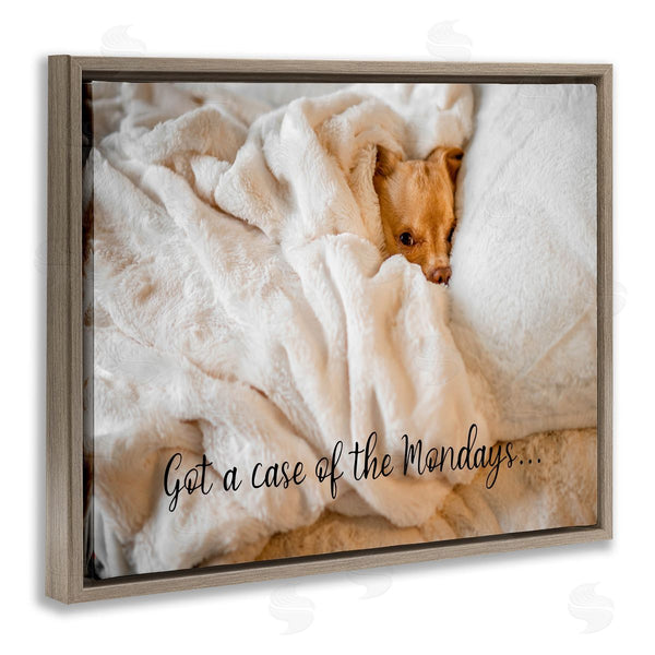 Stupell Industries Ziwei Li | Case Of The Mondays Dog