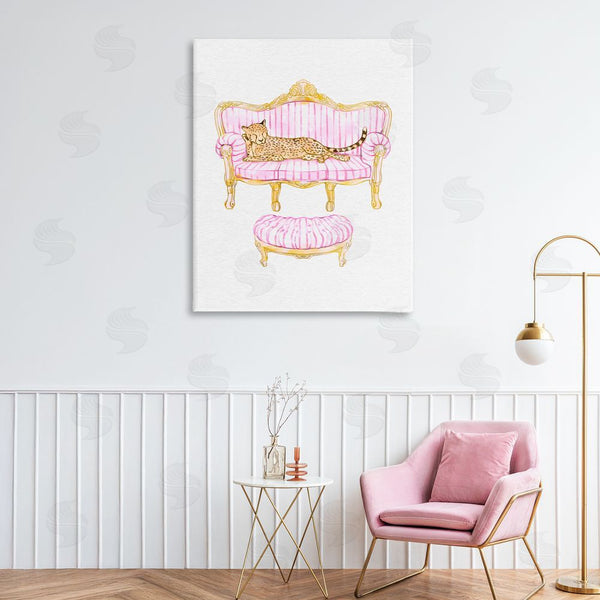 Stupell Industries Ziwei Li | Cheetah Resting Stylish Furniture