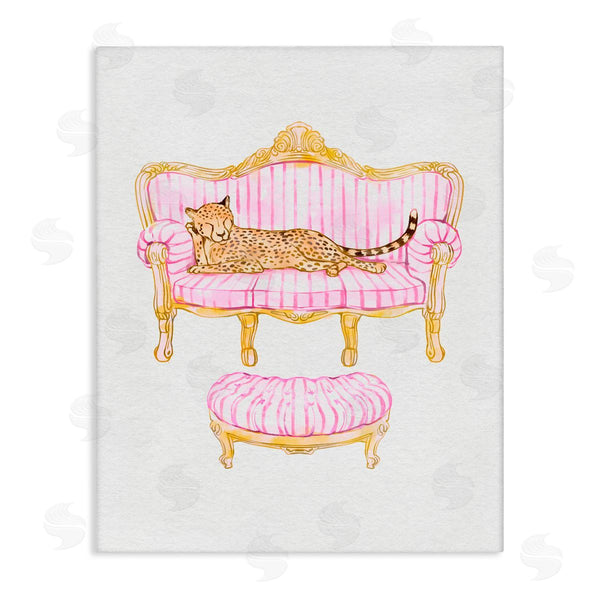 stupell industries Ziwei Li | Cheetah Resting Stylish Furniture