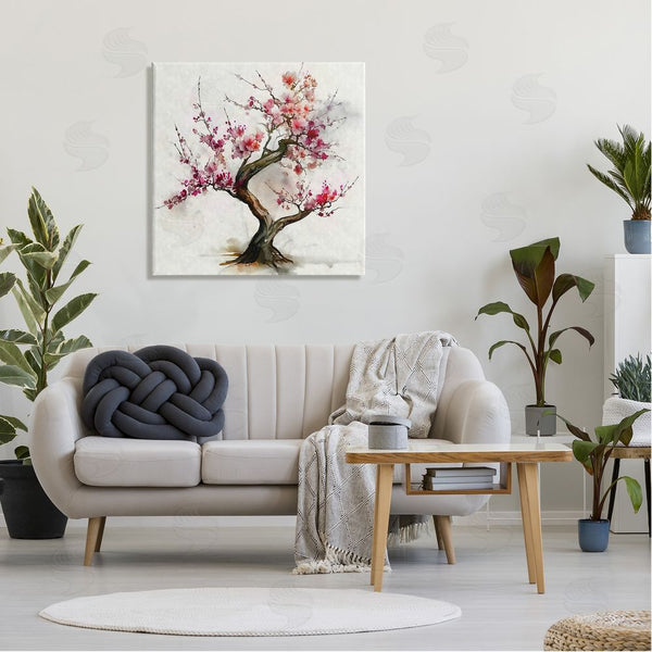 Stupell Industries Ziwei Li | Cherry Blossom Bonsai Tree Wall Art