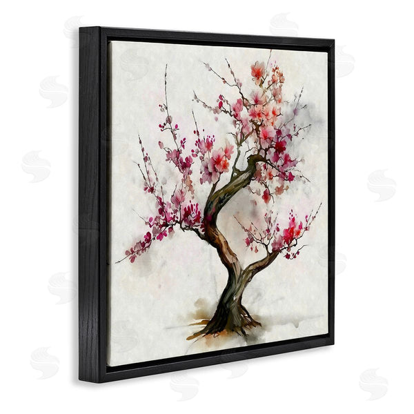 Stupell Industries Ziwei Li | Cherry Blossom Bonsai Tree Wall Art