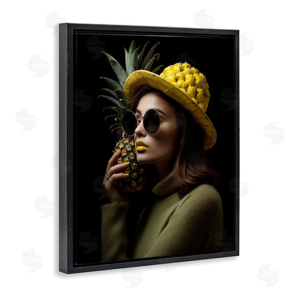 Stupell Industries Ziwei Li | Chic Tropical Woman Wall Art
