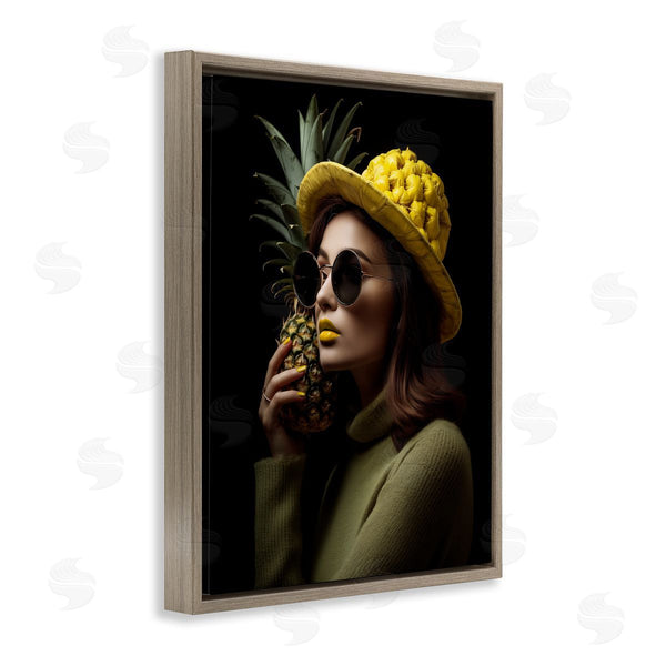 Stupell Industries Ziwei Li | Chic Tropical Woman Wall Art