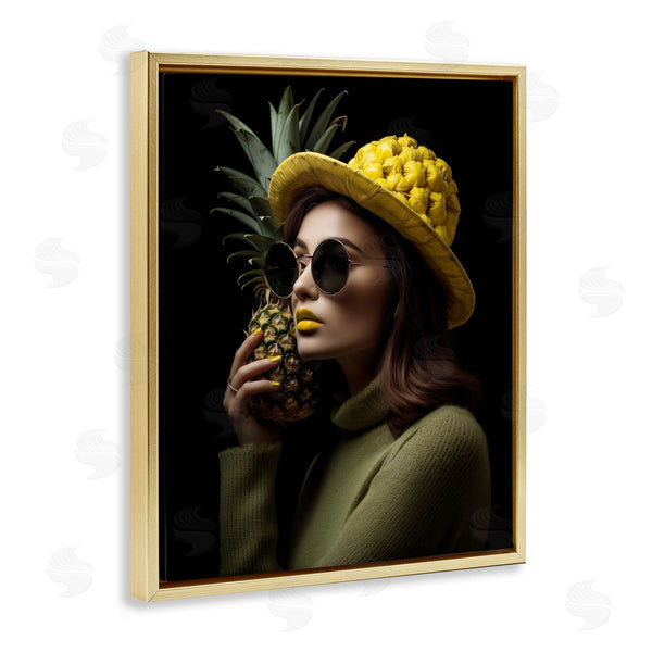 Stupell Industries Ziwei Li | Chic Tropical Woman Wall Art