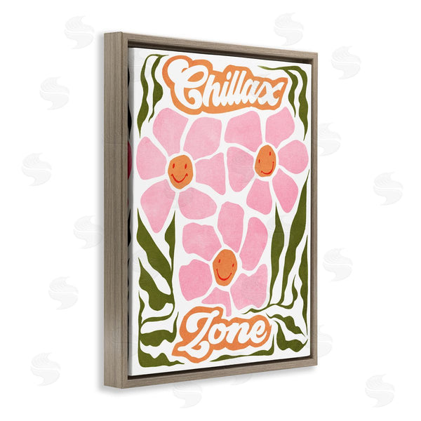 Stupell Industries Ziwei Li | Chillax Zone Groovy Flowers